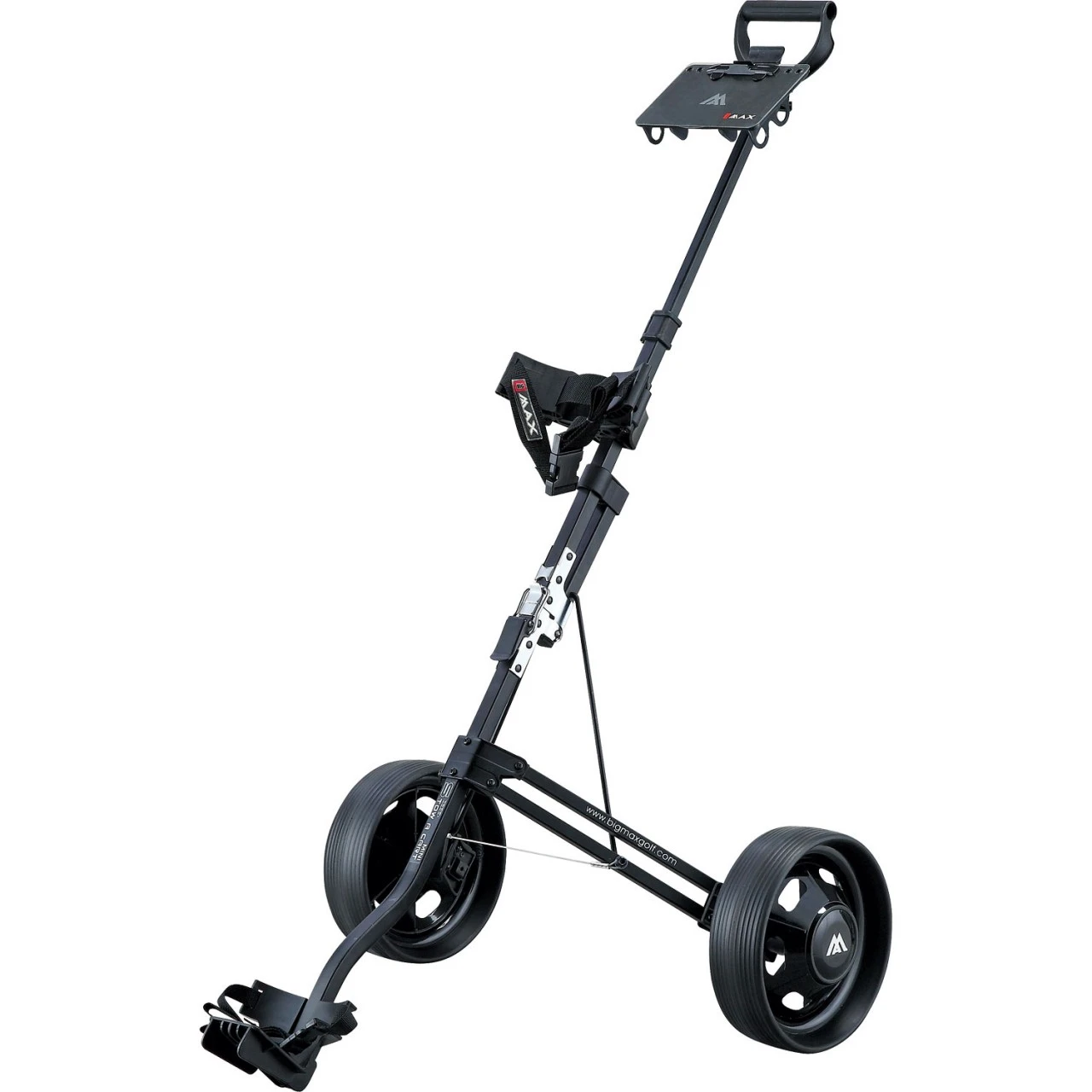 BIG MAX Golftrolley Stow A Mini, Schwarz 4 BIG MAX Golftrolley Stow A Mini, Schwarz – Bild 2