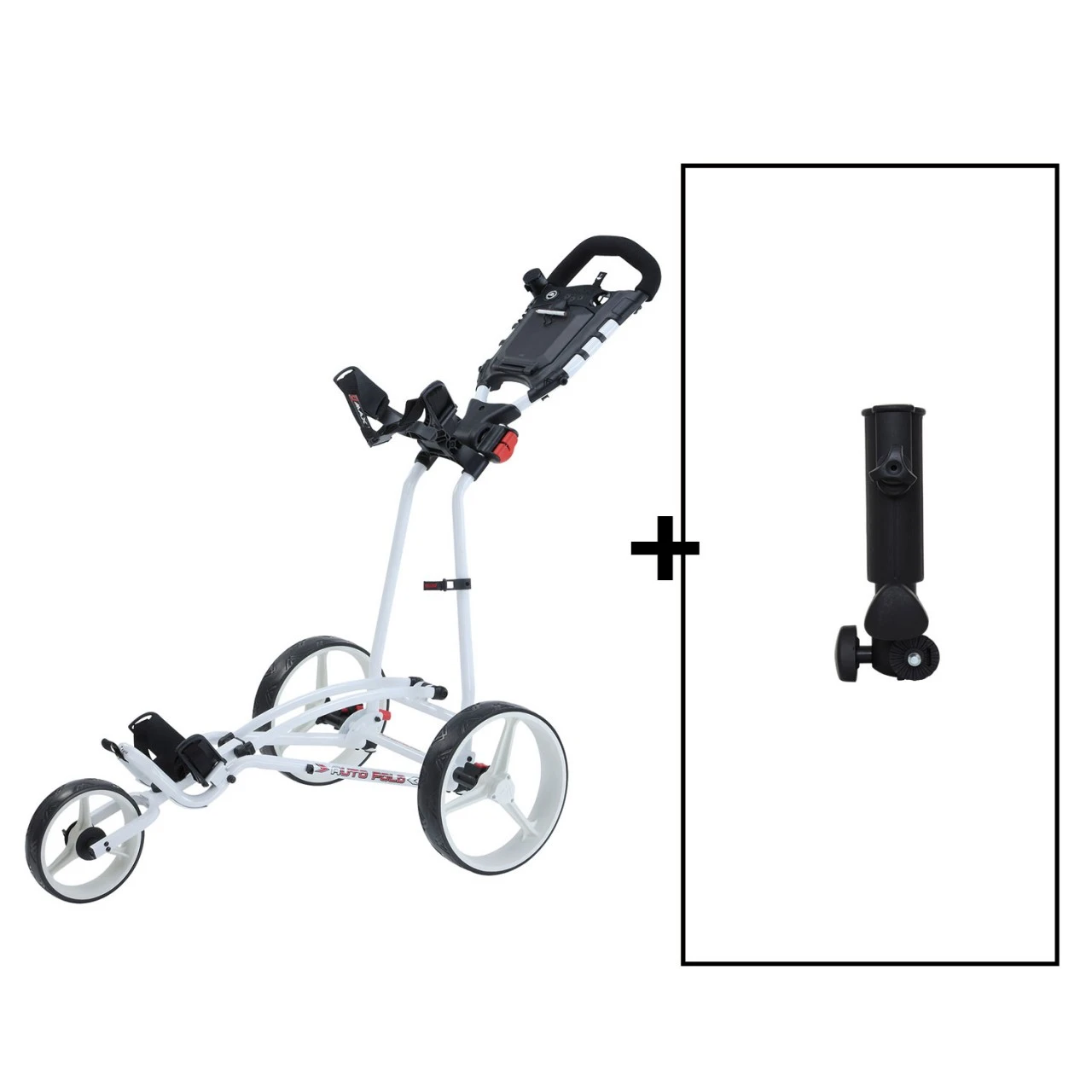 BIG MAX Golftrolley Auto Fold+, Weiß 3 BIG MAX Golftrolley Auto Fold+, Weiß