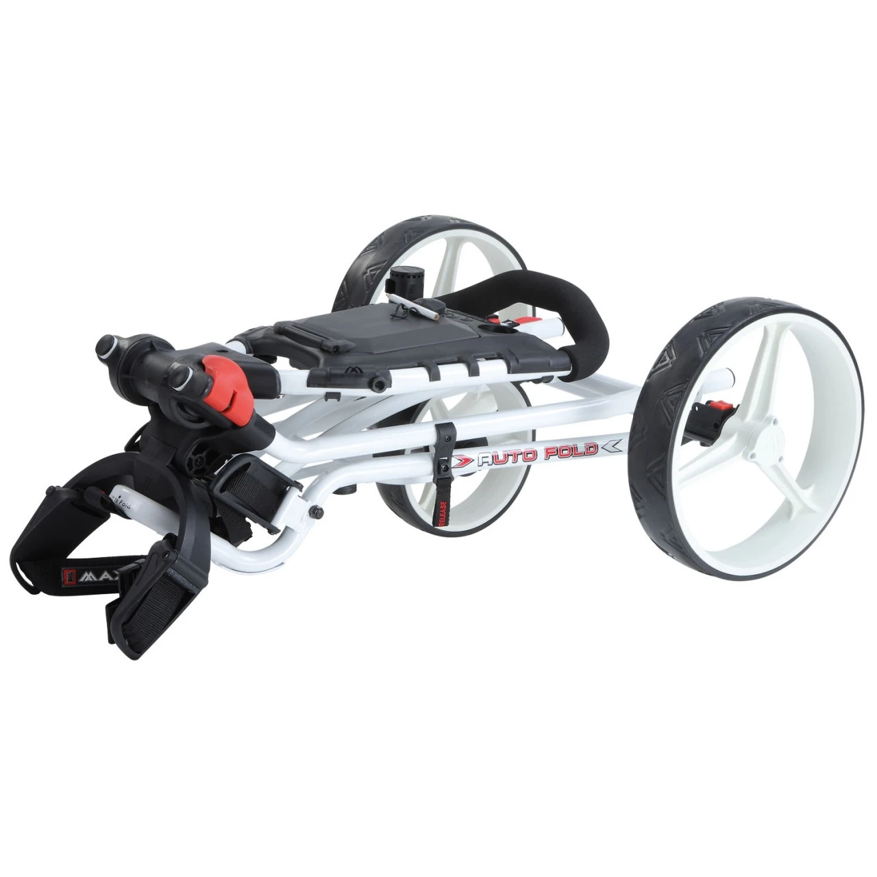 BIG MAX Golftrolley Auto Fold+, Weiß 4 BIG MAX Golftrolley Auto Fold+, Weiß – Bild 2