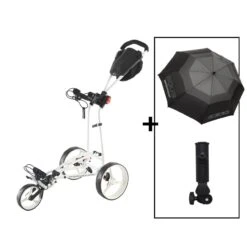 BIG MAX Golftrolley Autofold FF, Weiß