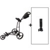 BIG MAX Golftrolley Autofold X, Schwarz