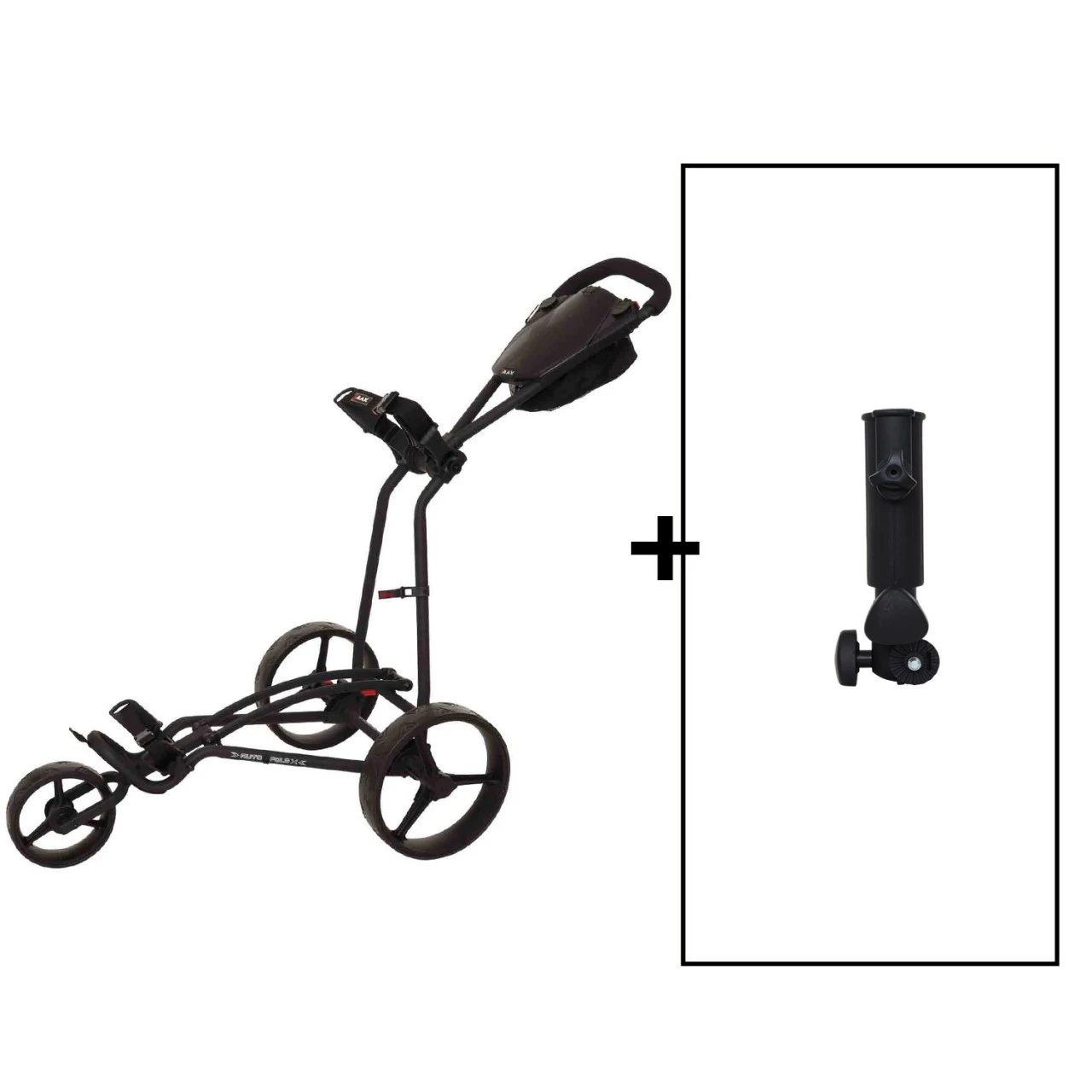 BIG MAX Golftrolley Autofold X, Schwarz 3 BIG MAX Golftrolley Autofold X, Schwarz