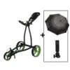 BIG MAX Golftrolley Blade IP, Schwarz/grün