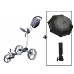 BIG MAX Golftrolley Blade Trio, Grau