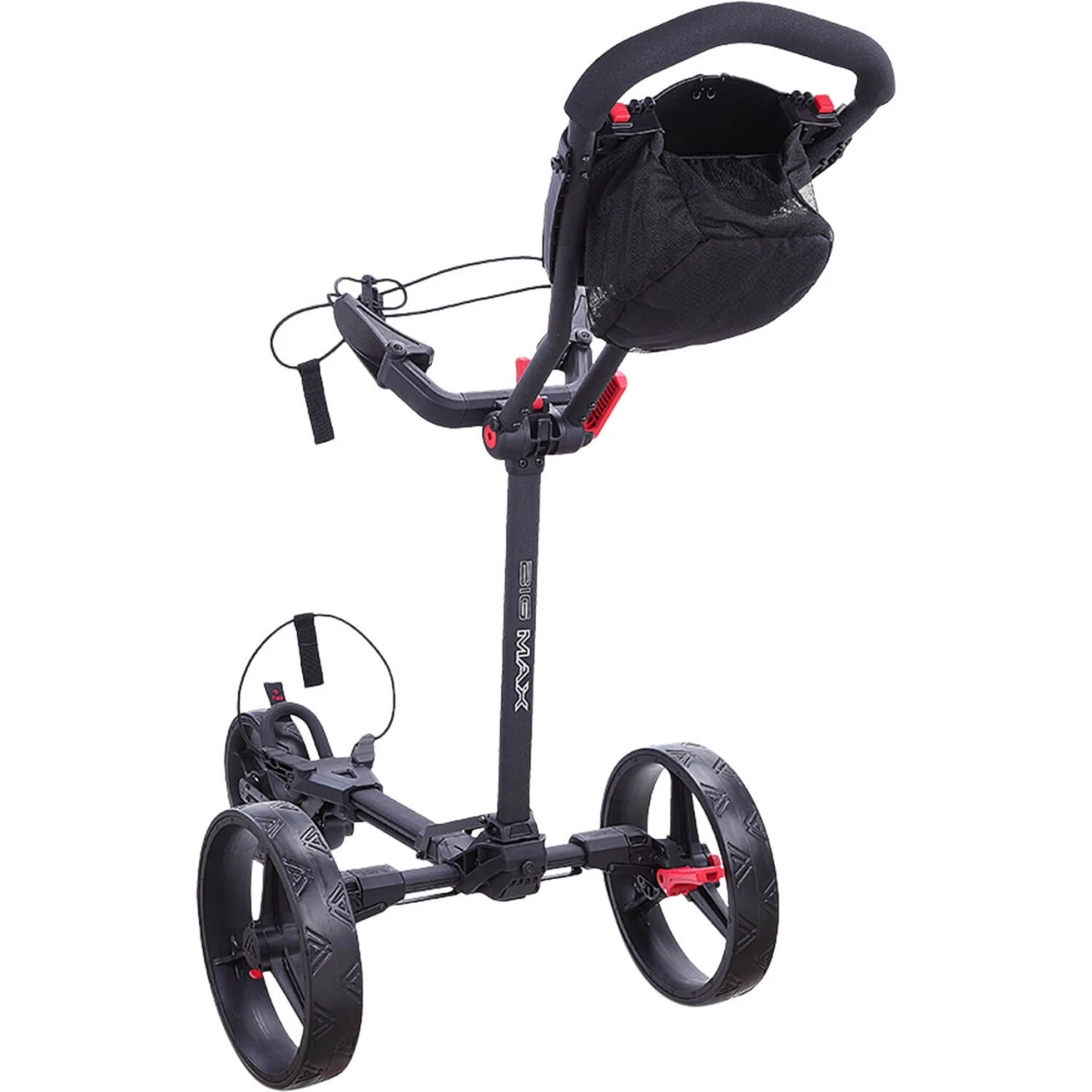 BIG MAX Golftrolley Blade Trio, Schwarz 6 BIG MAX Golftrolley Blade Trio, Schwarz – Bild 4