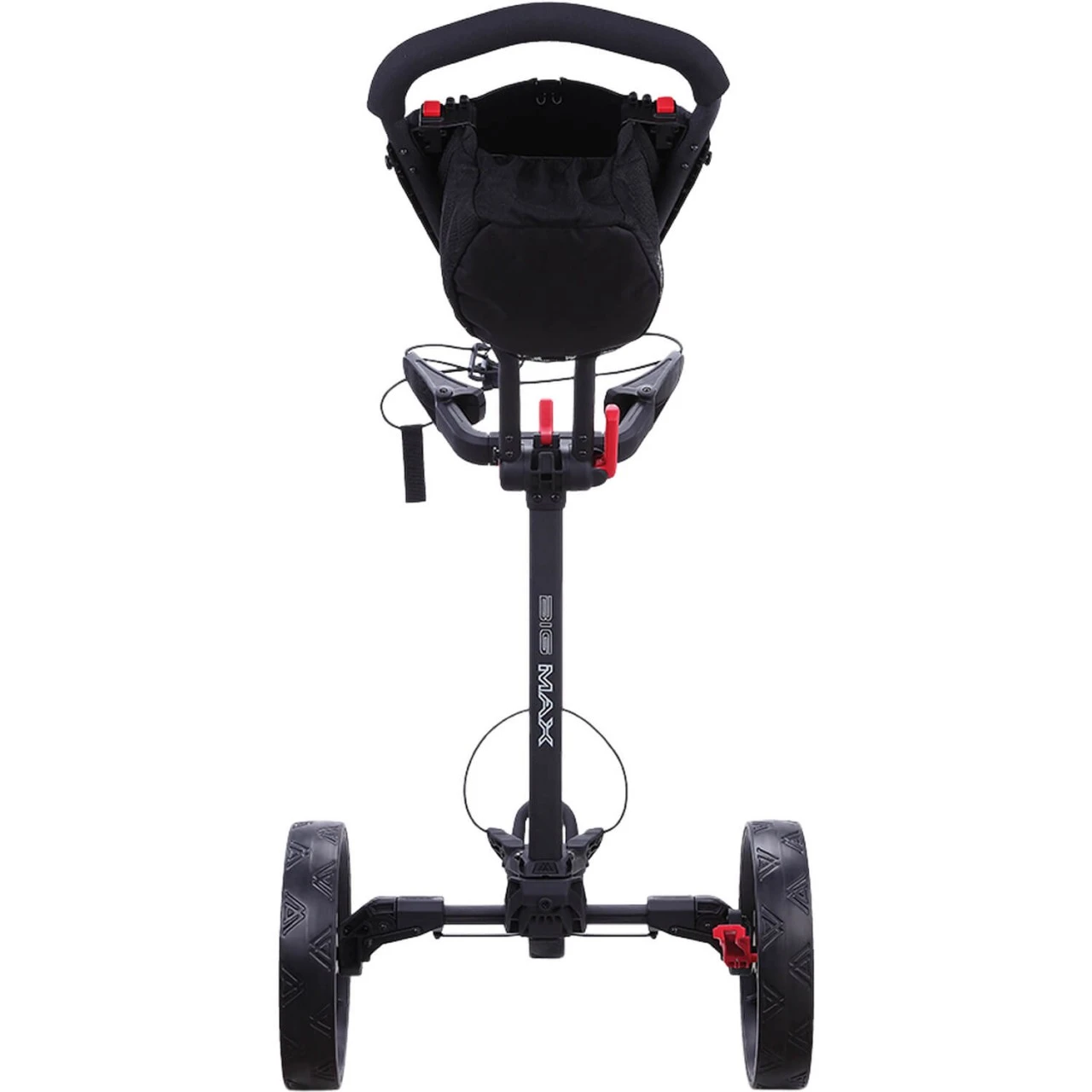 BIG MAX Golftrolley Blade Trio, Schwarz/rot 7 BIG MAX Golftrolley Blade Trio, Schwarz/rot – Bild 6