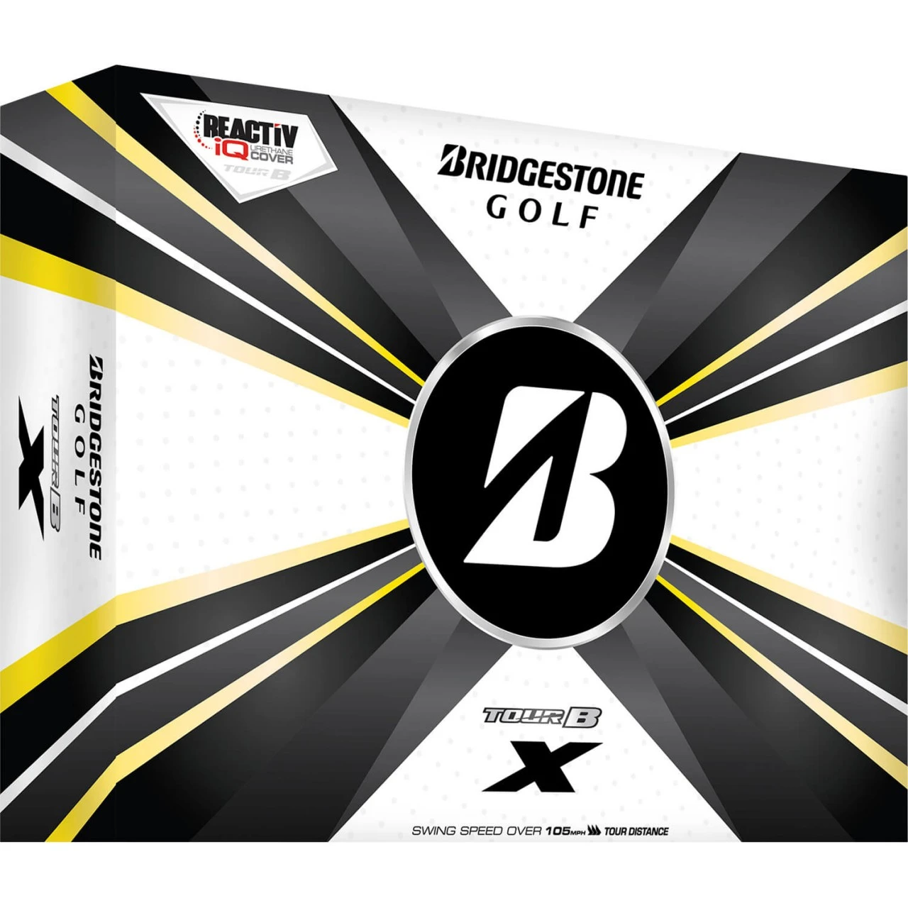 Bridgestone Tour B X 2022 Golfbälle, Weiß 2 Bridgestone Tour B X 2022 Golfbälle, Weiß