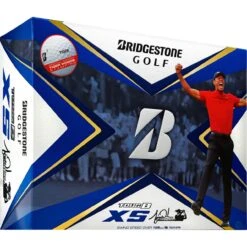 Bridgestone Tour B XS Tiger Edition Golfbälle, Weiß