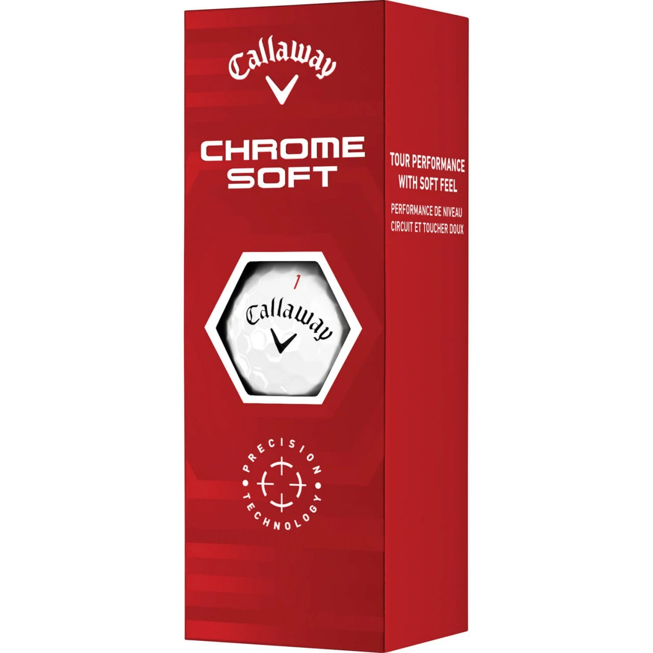 Callaway Chrome Soft Golfbälle - 12er Pack, Weiß 4 Callaway Chrome Soft Golfbälle - 12er Pack, Weiß – Bild 2