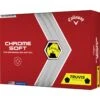 Callaway Chrome Soft Truvis Golfbälle - 12er Pack, Gelb/schwarz -Trolley Und Golf Zubehör callaway chrome soft truvis golfbaelle 12er pack gelbschwarz gelb 11141643 17J0XXQgdJzV0b 1280x1280