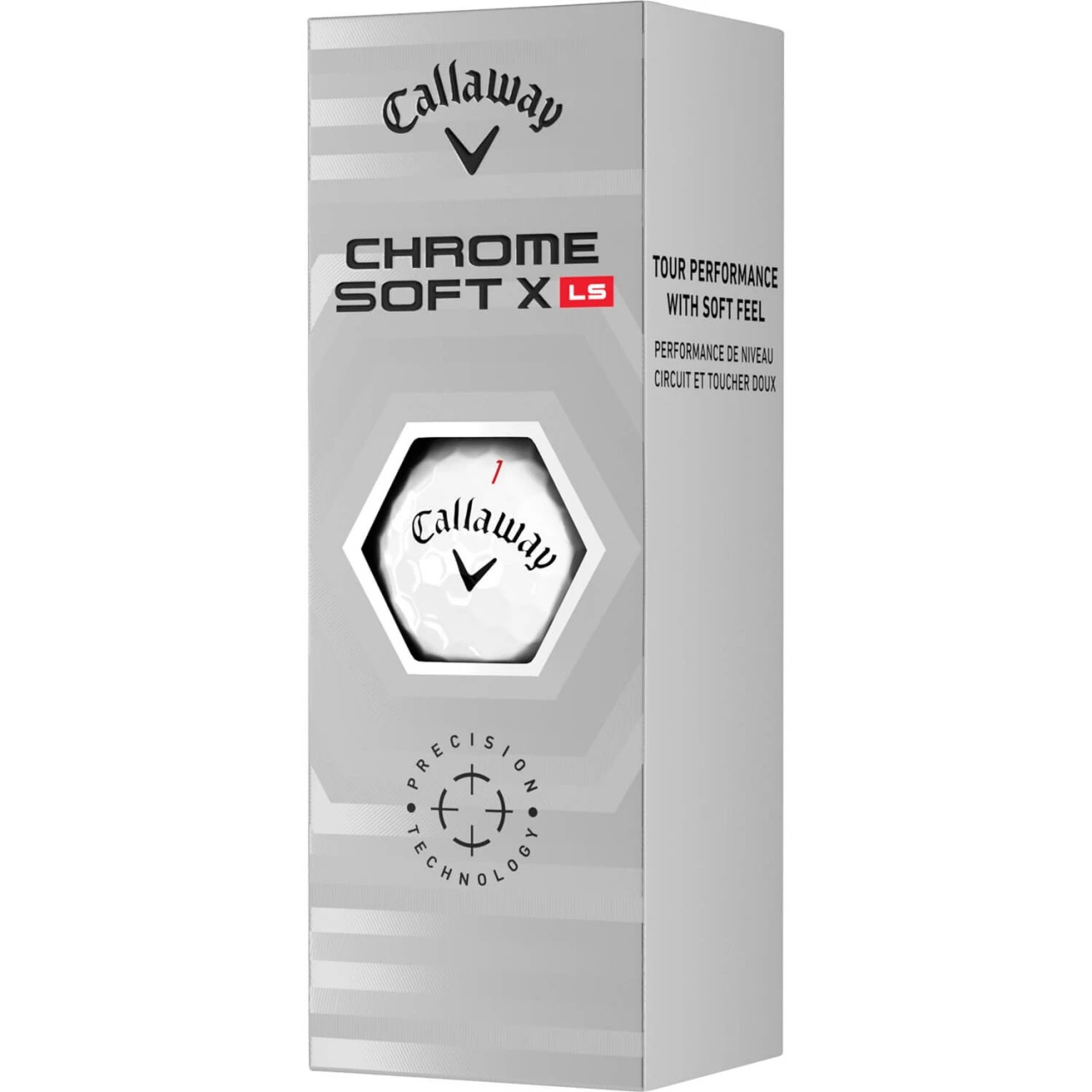 Callaway Chrome Soft X LS Golfbälle - 12er Pack, Weiß 4 Callaway Chrome Soft X LS Golfbälle - 12er Pack, Weiß – Bild 2