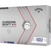 Callaway Chrome Soft X Triple Track LS 22 Golfbälle - 12er, Weiß