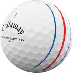 Callaway Chrome Soft X Triple Track LS 22 Golfbälle - 12er, Weiß -Trolley Und Golf Zubehör callaway chrome soft x triple track ls 22 golfbaelle 12er weiss weiss 1117091 3RFzkijsFaMF9M 1280x1280