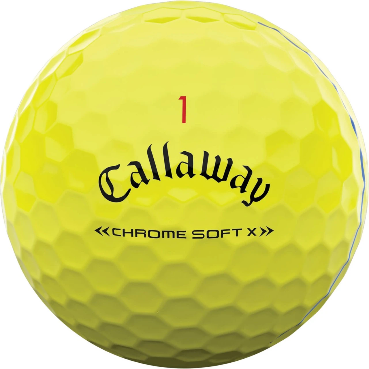 Callaway Chrome Soft X TripleTrack Golfbälle - 12er Pack, Gelb 4 Callaway Chrome Soft X TripleTrack Golfbälle - 12er Pack, Gelb – Bild 2