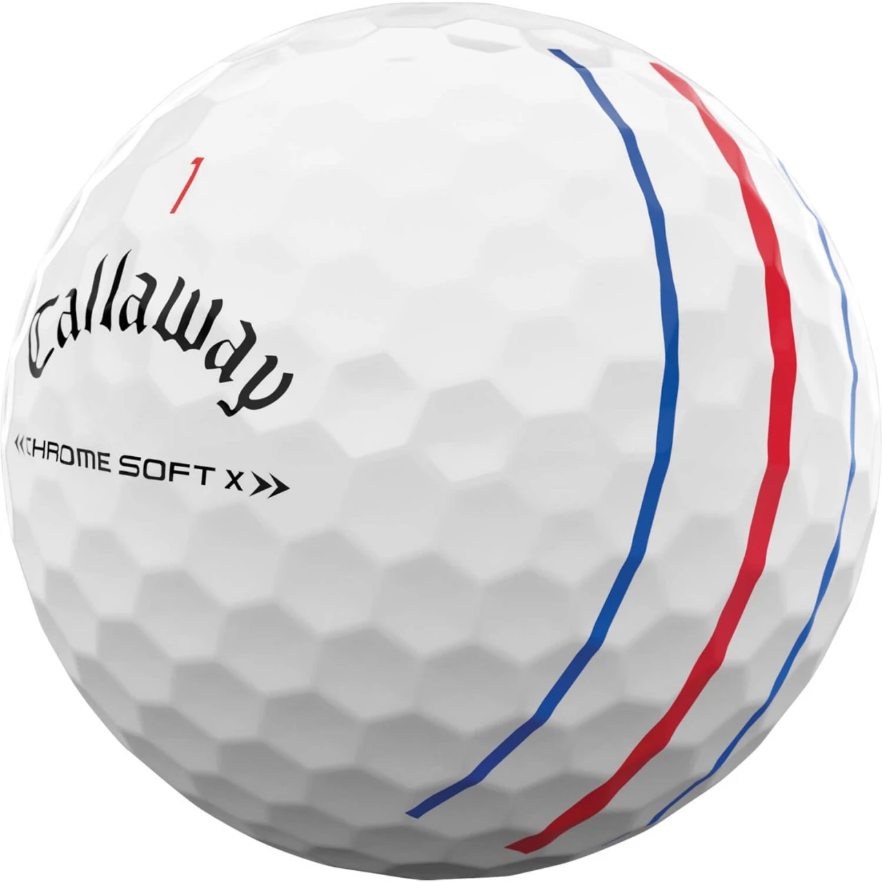 Callaway Chrome Soft X TripleTrack Golfbälle - 12er Pack, Weiß 5 Callaway Chrome Soft X TripleTrack Golfbälle - 12er Pack, Weiß – Bild 3