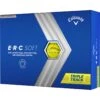 Callaway ERC Soft Triple Track 23 Golfbälle - 12er Pack, Gelb -Trolley Und Golf Zubehör callaway erc soft triple track 23 golfbaelle 12er pack gelb gelb 5042991 1y11Xm78XERzlz 1280x1280