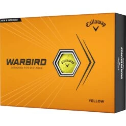 Callaway Golfbälle Warbird 23 - 12er Pack, Gelb
