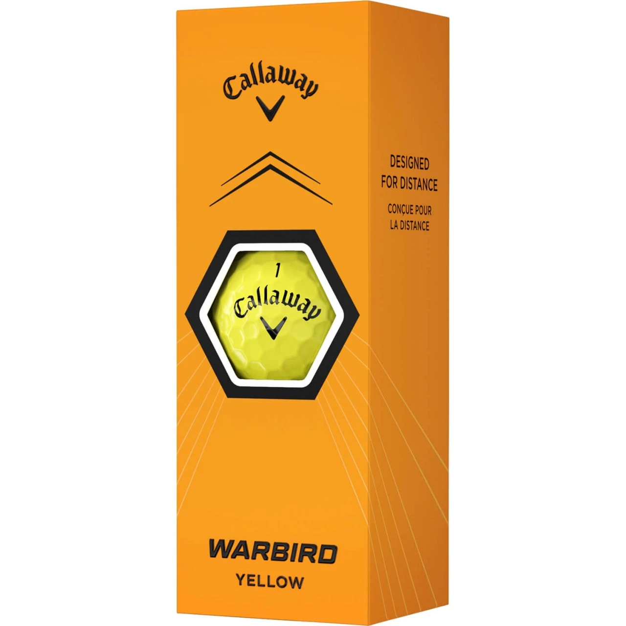 Callaway Golfbälle Warbird 23 - 12er Pack, Gelb 4 Callaway Golfbälle Warbird 23 - 12er Pack, Gelb – Bild 2