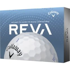 Callaway REVA 23 Golfbälle - 12er Pack, Weiß