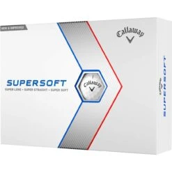 Callaway Supersoft 23 Golfbälle - 12er Pack, Weiß
