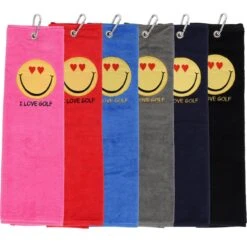 Schlägertuch I Love Golf