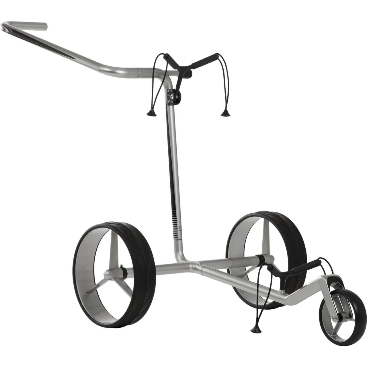 JuCad Golftrolley Carbon 3. Rad, Silber 3 JuCad Golftrolley Carbon 3. Rad, Silber