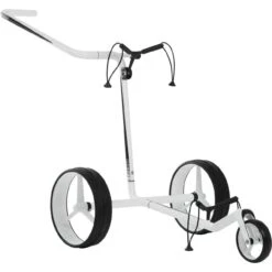 JuCad Golftrolley Carbon 3. Rad, Weiß