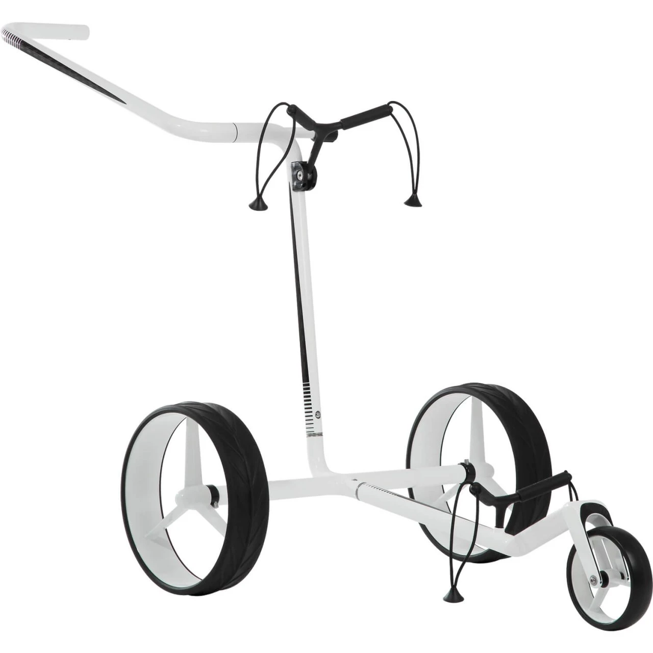 JuCad Golftrolley Carbon 3. Rad, Weiß 3 JuCad Golftrolley Carbon 3. Rad, Weiß