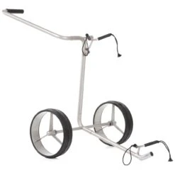 JuCad Golftrolley Titan 2-Rad, Silber