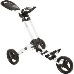 Mikado Golftrolley Fastfold EAZ, Weiß/schwarz