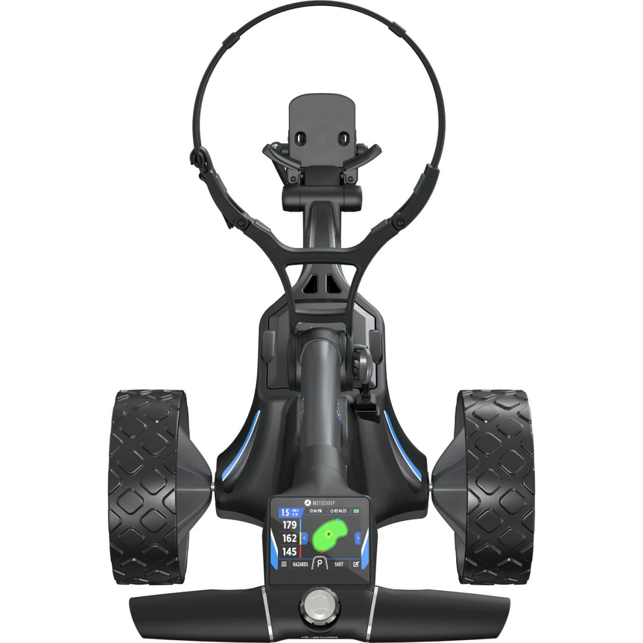 Motocaddy Elektrotrolley M5 GPS DHC Lithium 2022, Anthrazit 5 Motocaddy Elektrotrolley M5 GPS DHC Lithium 2022, Anthrazit – Bild 3