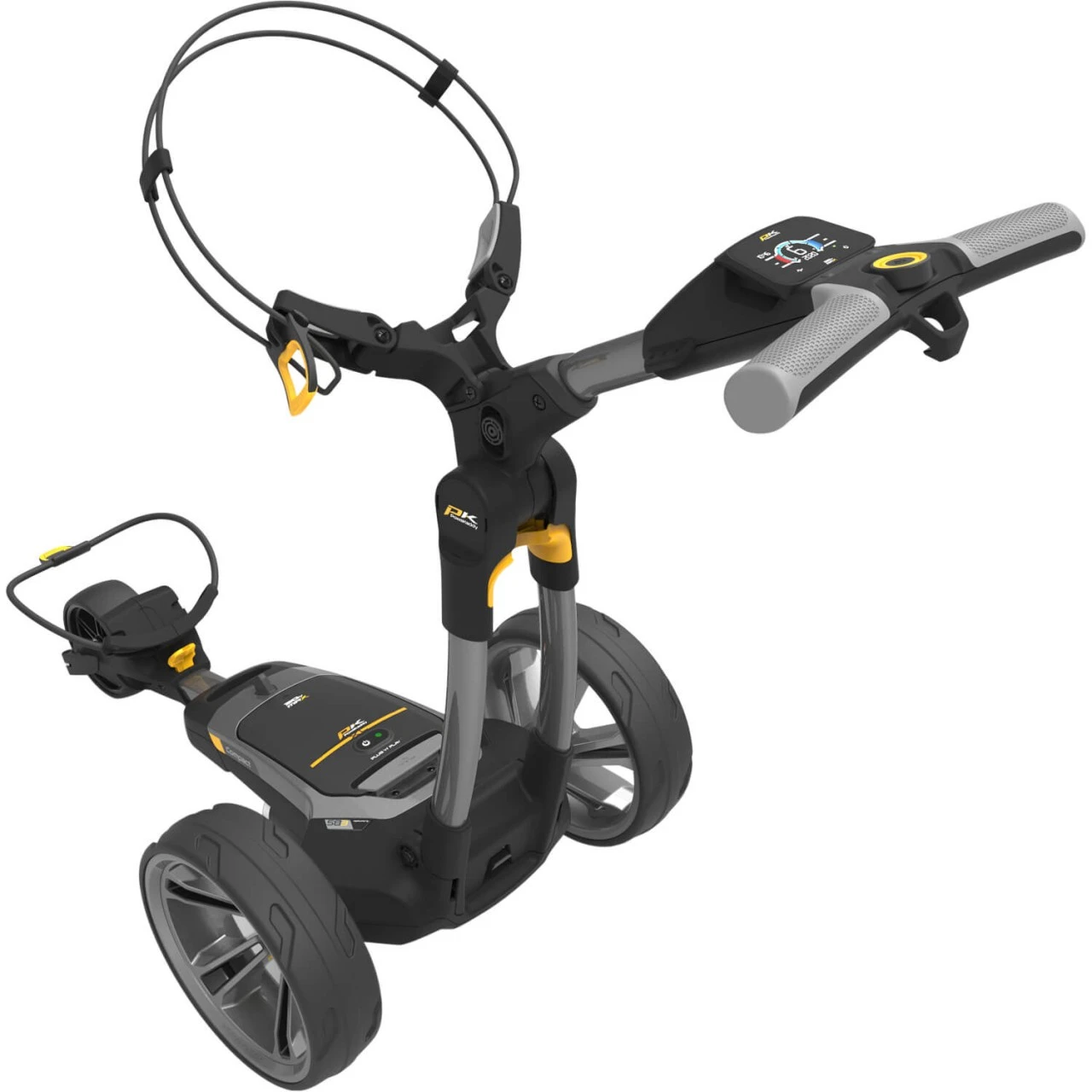 PowaKaddy Elektro-Trolley CT6 XL EBS, Anthrazit 4 PowaKaddy Elektro-Trolley CT6 XL EBS, Anthrazit – Bild 2