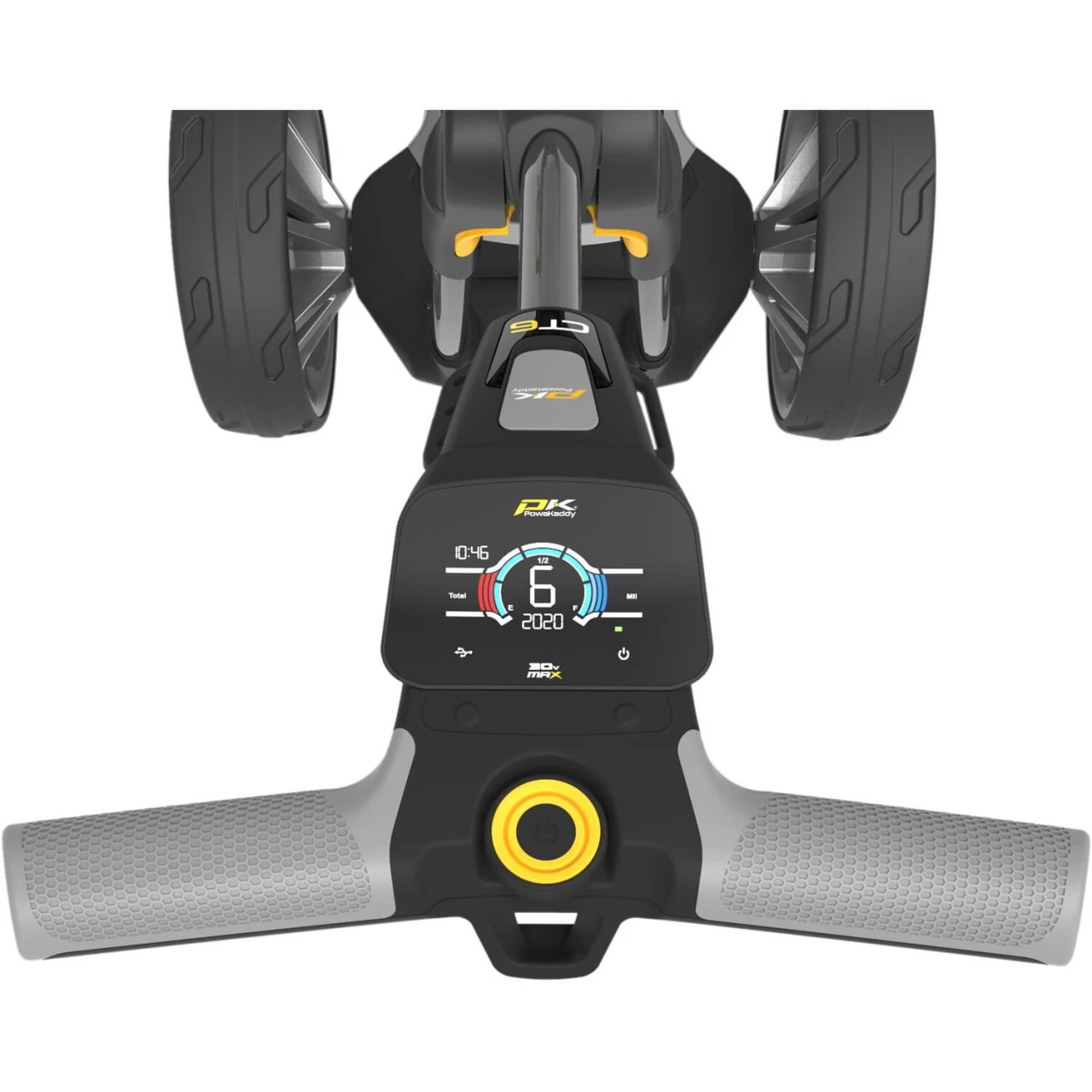 PowaKaddy Elektro-Trolley CT6 XL EBS, Anthrazit 6 PowaKaddy Elektro-Trolley CT6 XL EBS, Anthrazit – Bild 4