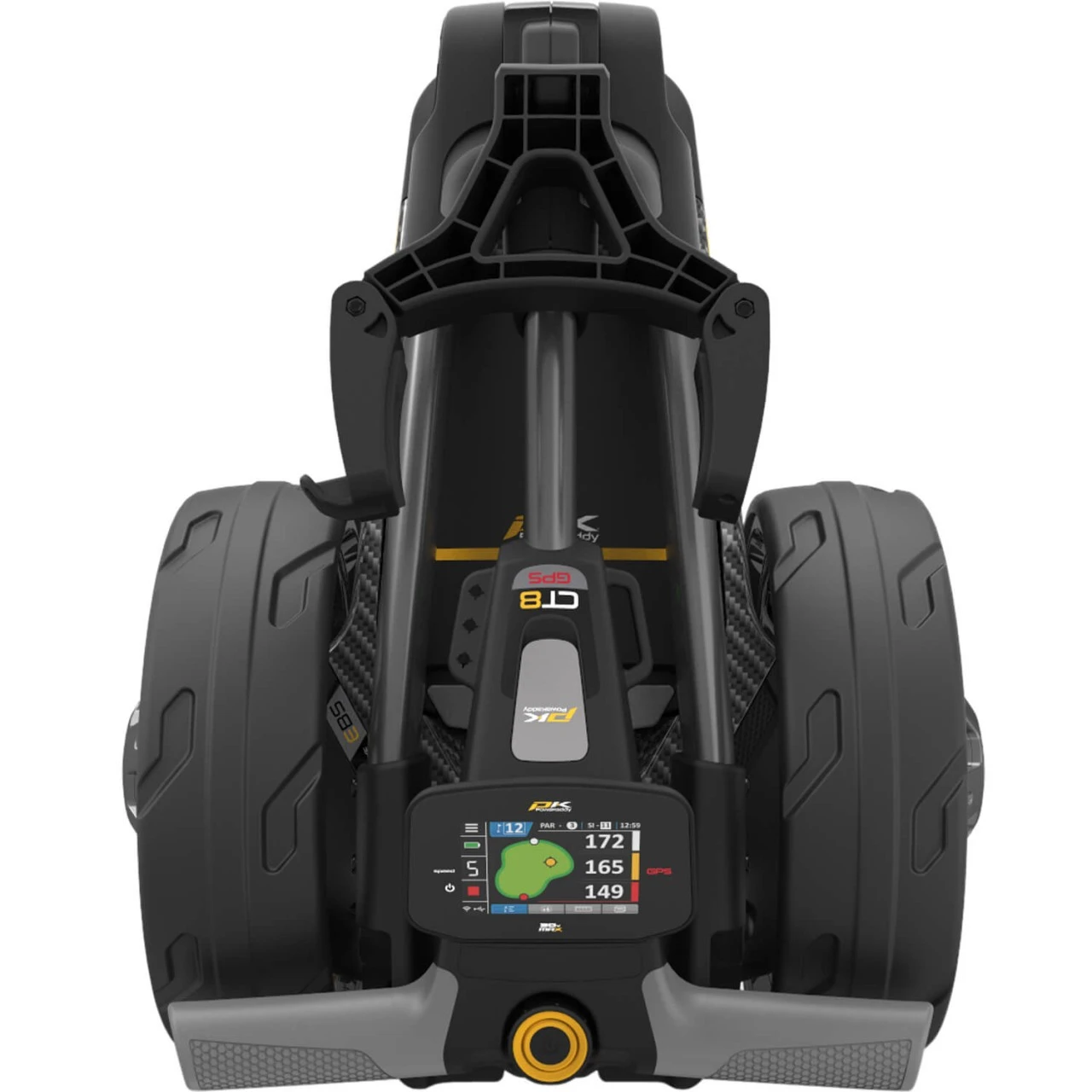 PowaKaddy Elektro-Trolley CT8 GPS EBS XL, Anthrazit 8 PowaKaddy Elektro-Trolley CT8 GPS EBS XL, Anthrazit – Bild 6