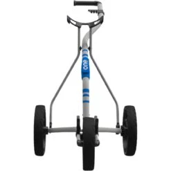 Score Industries Wishbone One Megalight Golftrolley, Weiß/blau