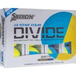 Srixon Q-Star Divide Golfbälle - 12er Pack, Gelb/blau