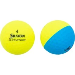 Srixon Q-Star Divide Golfbälle - 12er Pack, Gelb/blau -Trolley Und Golf Zubehör srixon q star divide golfbaelle 12er pack gelbblau gelb 11141611 4 1280x1280