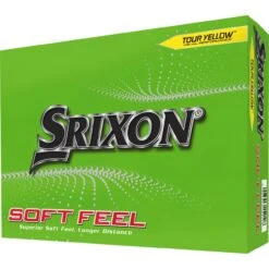 Srixon Soft Feel Herren Golfbälle - 12er Pack, Gelb