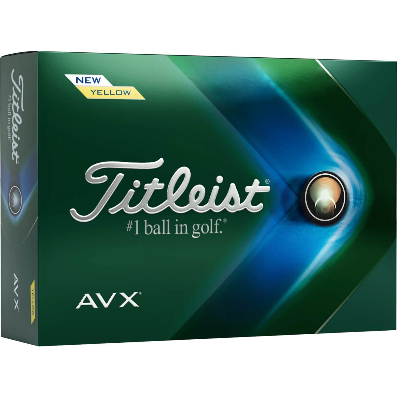 Titleist AVX 2022 Golfbälle - 12er Pack, Gelb 3 Titleist AVX 2022 Golfbälle - 12er Pack, Gelb