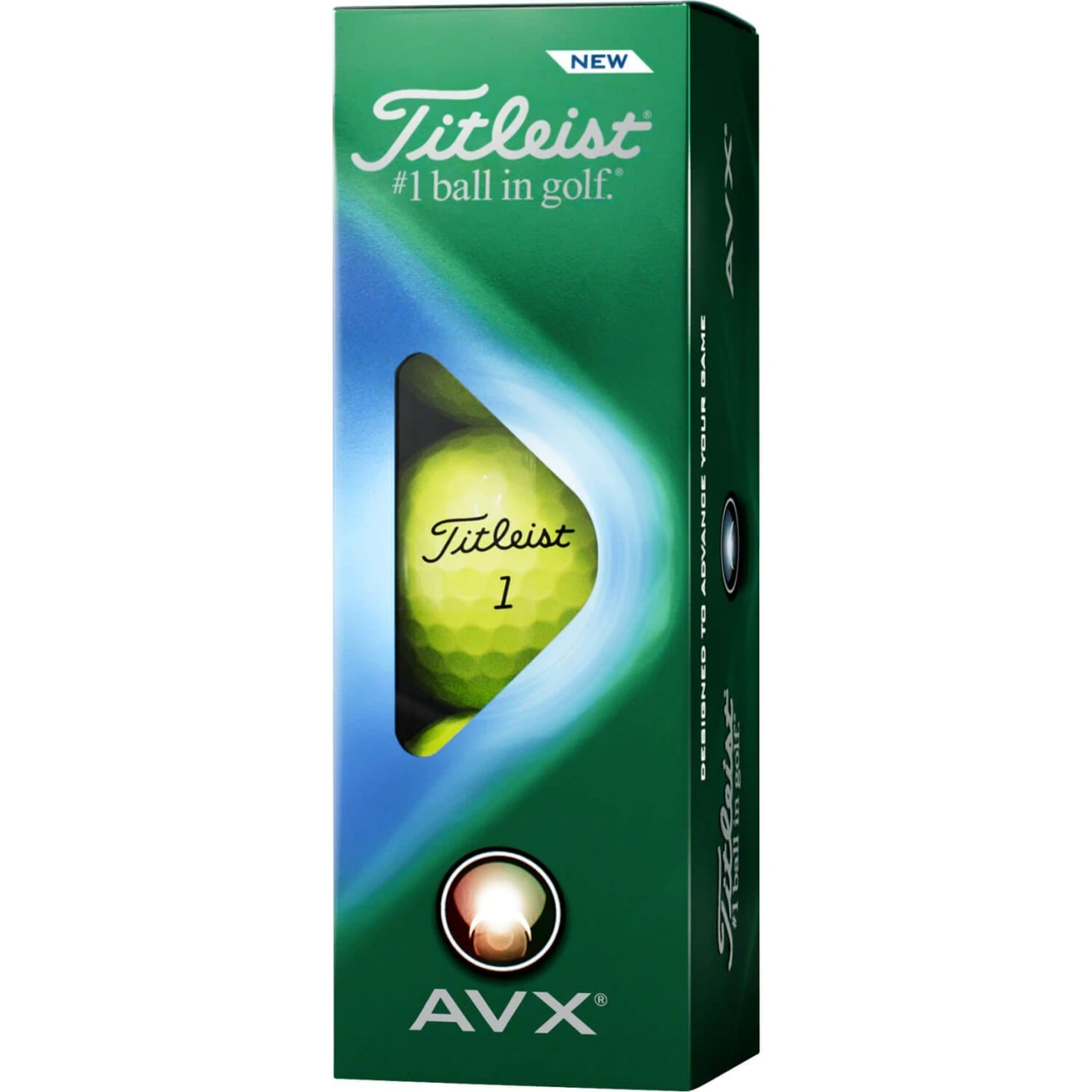 Titleist AVX 2022 Golfbälle - 12er Pack, Gelb 6 Titleist AVX 2022 Golfbälle - 12er Pack, Gelb – Bild 4