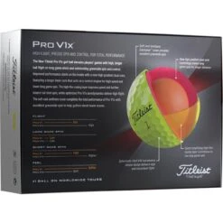 Titleist Pro V1x 2023 Golfbälle - 12er Pack, Gelb -Trolley Und Golf Zubehör titleist pro v1x 2023 golfbaelle 12er pack gelb gelb 5041673 2Bcb56MrtEKApb 1280x1280