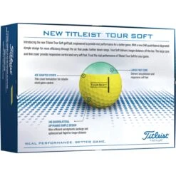 Titleist Tour Soft 2022 Golfbälle - 12er Pack, Gelb -Trolley Und Golf Zubehör titleist tour soft 2022 golfbaelle 12er pack gelb gelb 11141592 35A3YRvzJt9thS 1280x1280