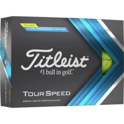 Titleist Tour Speed 2022 Golfbälle - 12er Pack, Gelb