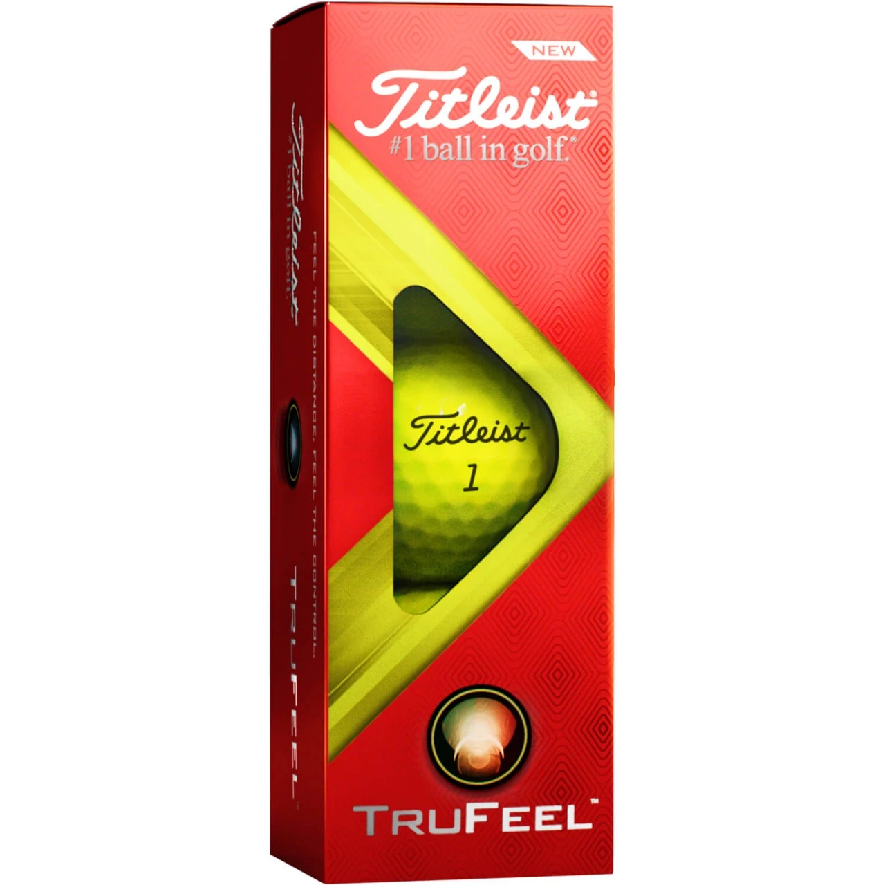 Titleist TruFeel Golfbälle 2022, Gelb 6 Titleist TruFeel Golfbälle 2022, Gelb – Bild 4