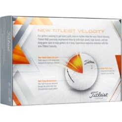 Titleist Velocity 2022 Golfbälle - 12er Pack, Weiß -Trolley Und Golf Zubehör titleist velocity 2022 golfbaelle 12er pack weiss weiss 11141594 207YtFFCl8iUWu 1280x1280