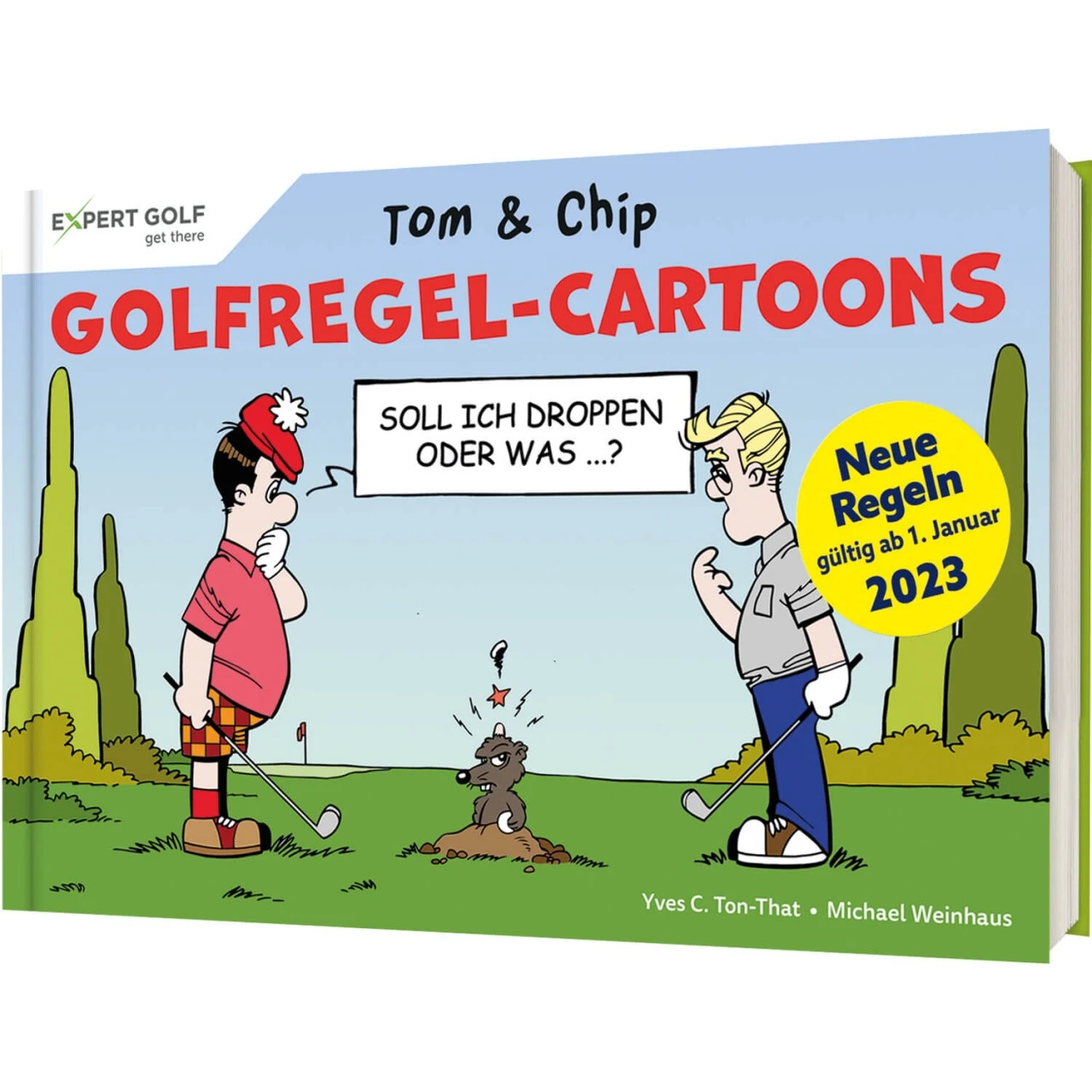 Under Golfregel-Cartoons Mit Tom & Chip 4 Under Golfregel-Cartoons Mit Tom & Chip – Bild 2