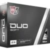 Wilson Duo Soft + Golfbälle - 12er Pack, Weiß