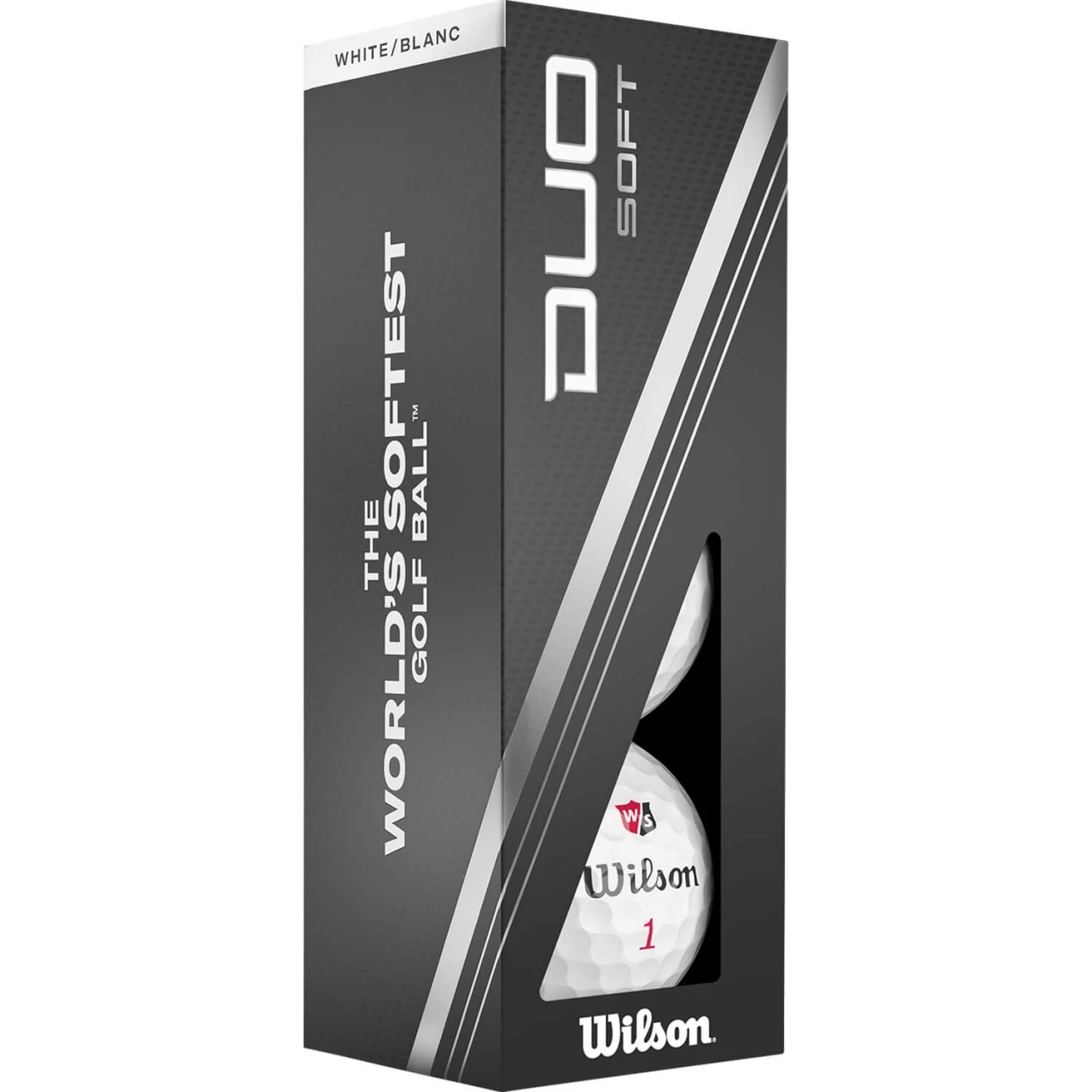 Wilson Duo Soft + Golfbälle - 12er Pack, Weiß 5 Wilson Duo Soft + Golfbälle - 12er Pack, Weiß – Bild 3