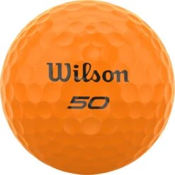 Wilson Staff Fifty Elite 23 Golfbälle - 12er Pack, Orange -Trolley Und Golf Zubehör wilson staff fifty elite 23 golfbaelle 12er pack orange orange 5049993 3BILEgSits5p2g 1280x1280